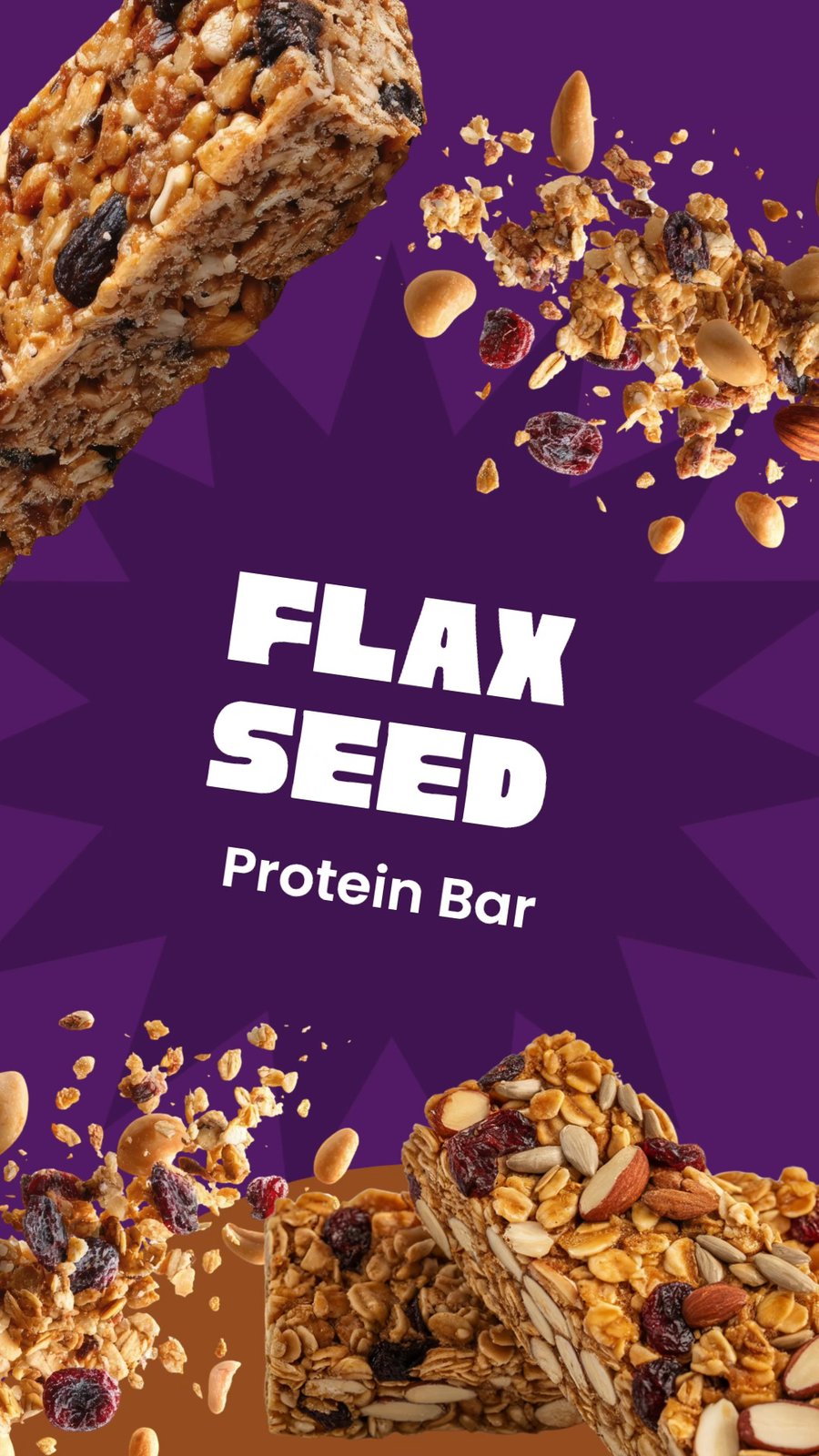 Flax Seed Protein Bar — Product Reveal screenshot