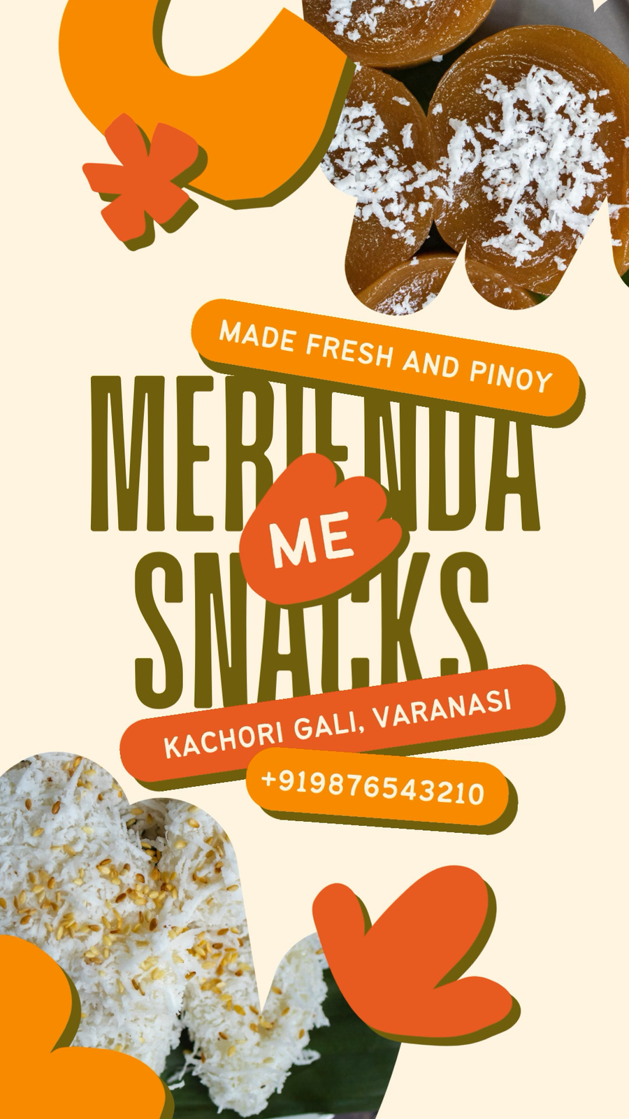 Merienda Me Snacks — Five-Second Reel screenshot
